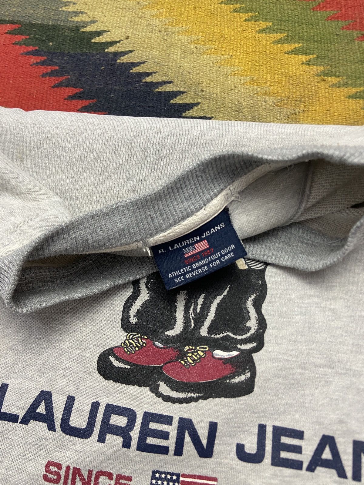 Polo Ralph Lauren × Vintage 🫵🏽NEED GONE🫵🏽 VINTAGE POLO BEAR by Ralph Laurend Size US L / EU 52-54 / 3 - 3 Thumbnail