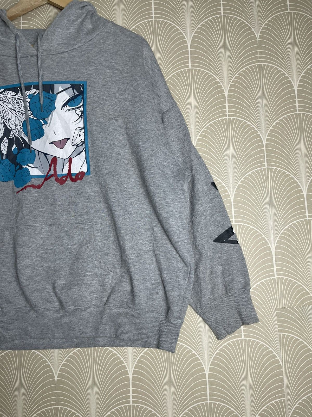 Anime 2000s ADO USSEWA JAPANESE ANIME HOODIE RARE PRINT Size US L / EU 52-54 / 3 - 4 Thumbnail