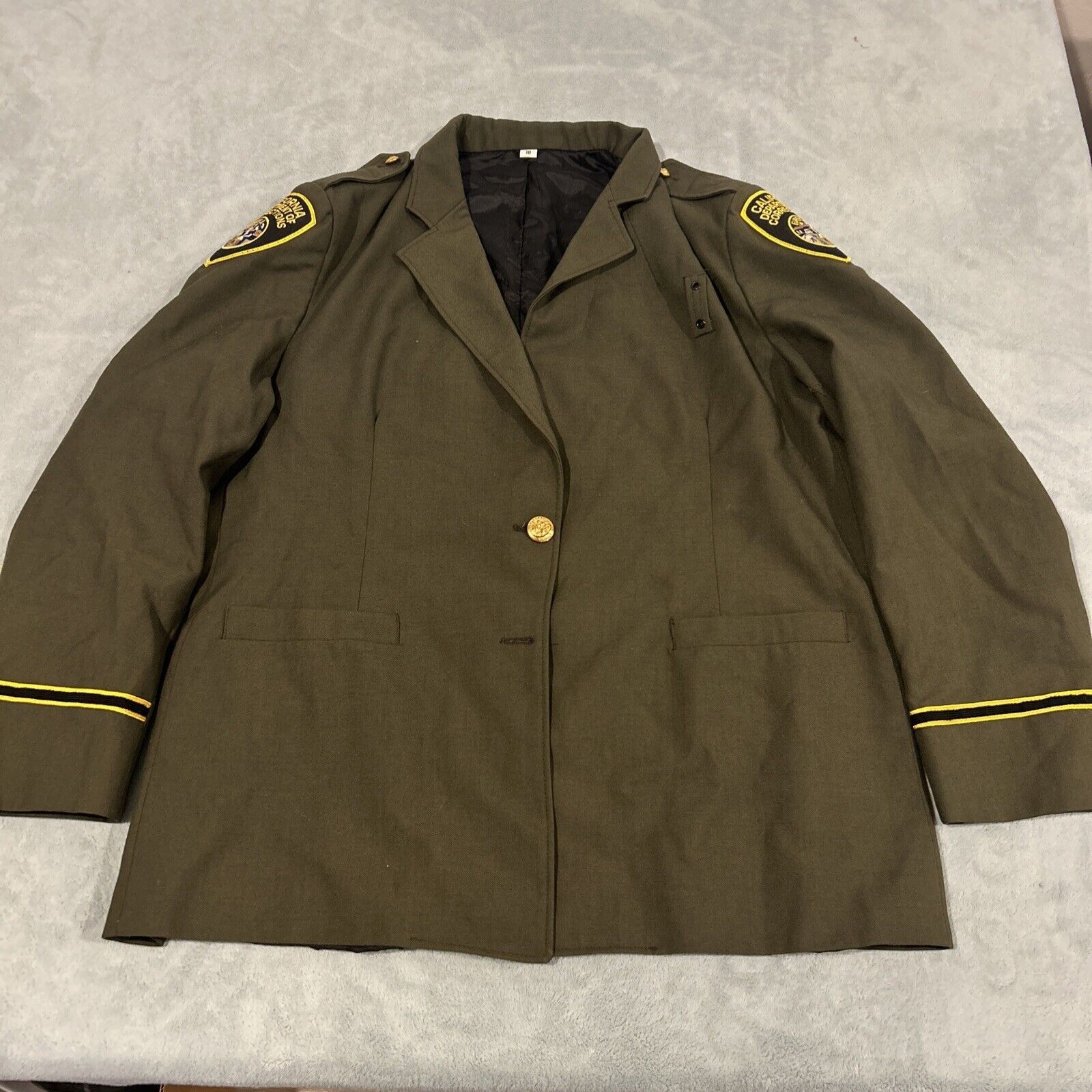 Other California Department Of Corrections Jacket Large Fechheimer Size 46R - 1 Thumbnail
