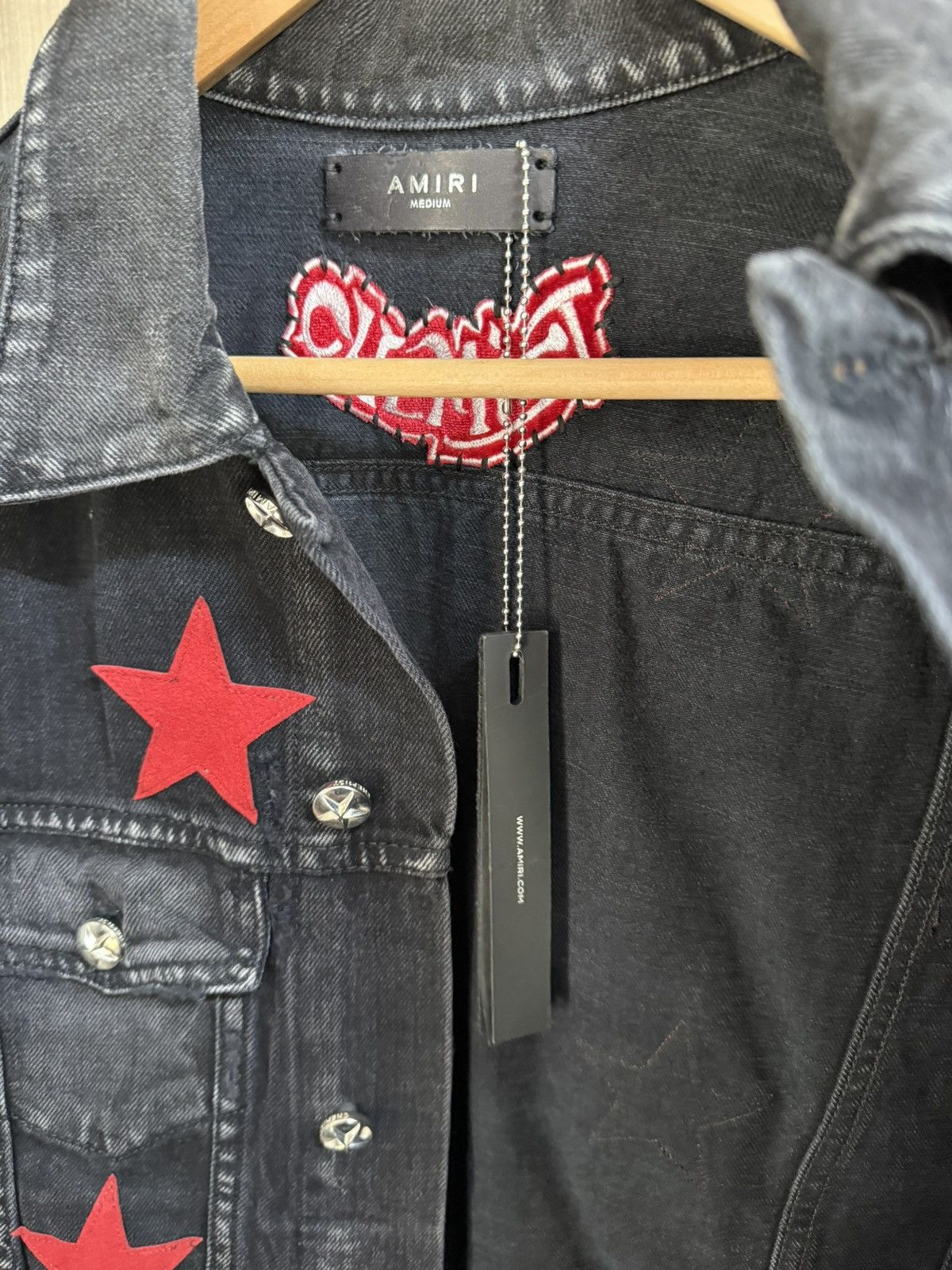 Amiri AMIRI chemist denim stars jacket Size US M / EU 48-50 / 2 - 5 Thumbnail