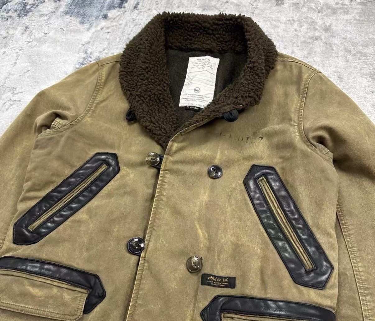 Neighborhood Neighborhood 12AW L-1D N1 Naval Coat J16 Size US M / EU 48-50 / 2 - 2 Thumbnail