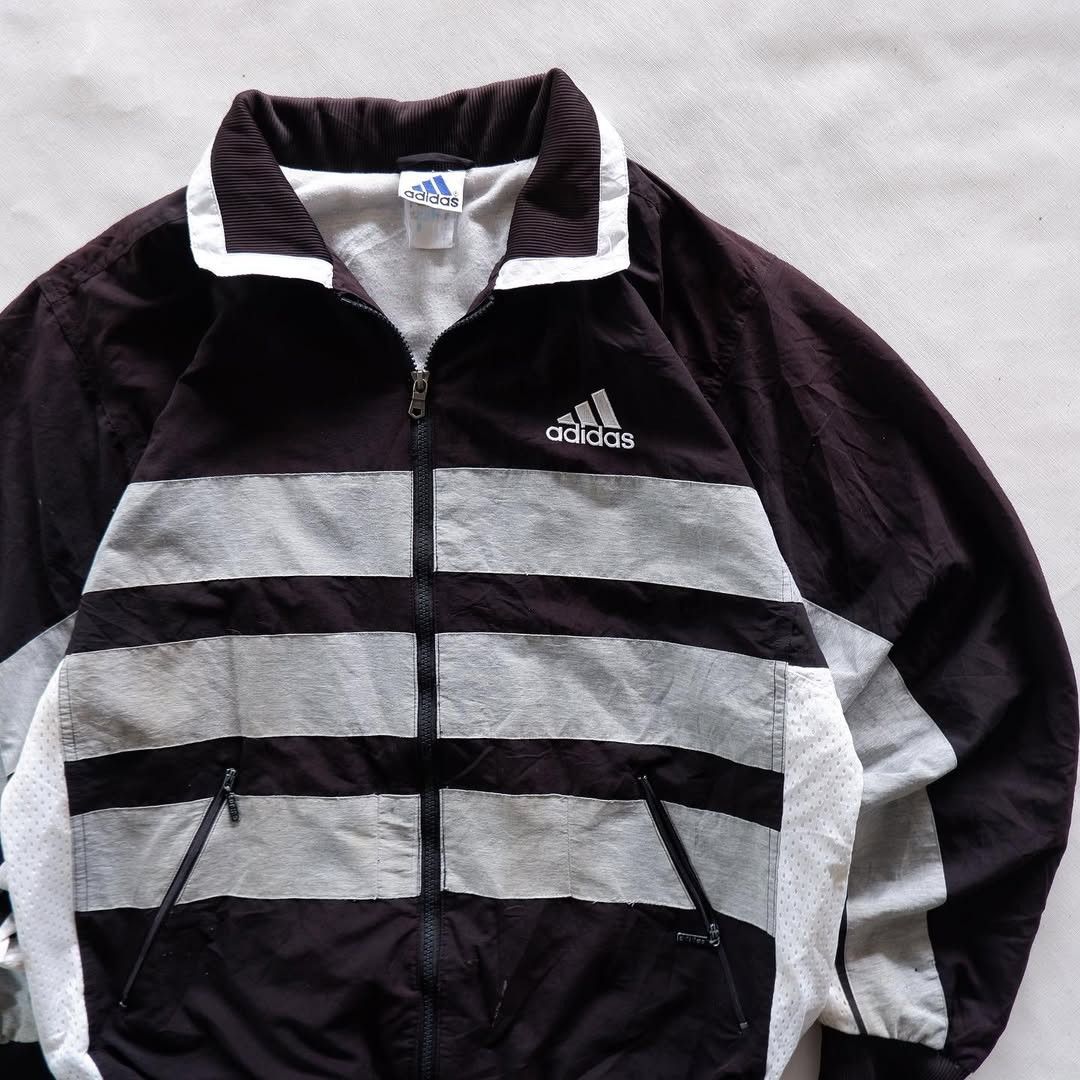 Adidas × Vintage adidas jacket big logo Size US M / EU 48-50 / 2 - 8 Thumbnail