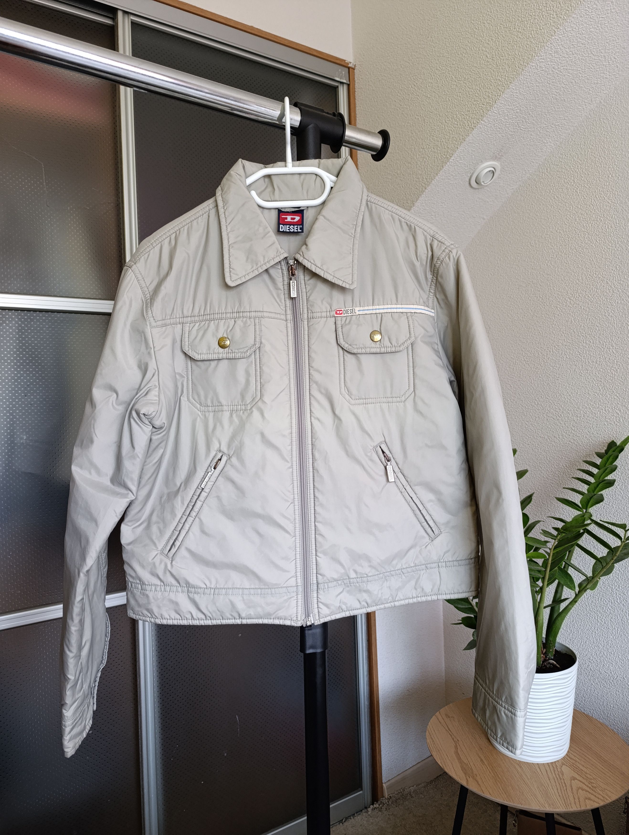 Diesel × Vintage Diesel vintage womens crop jacket Size L / US 10 / IT 46 - 1 Thumbnail