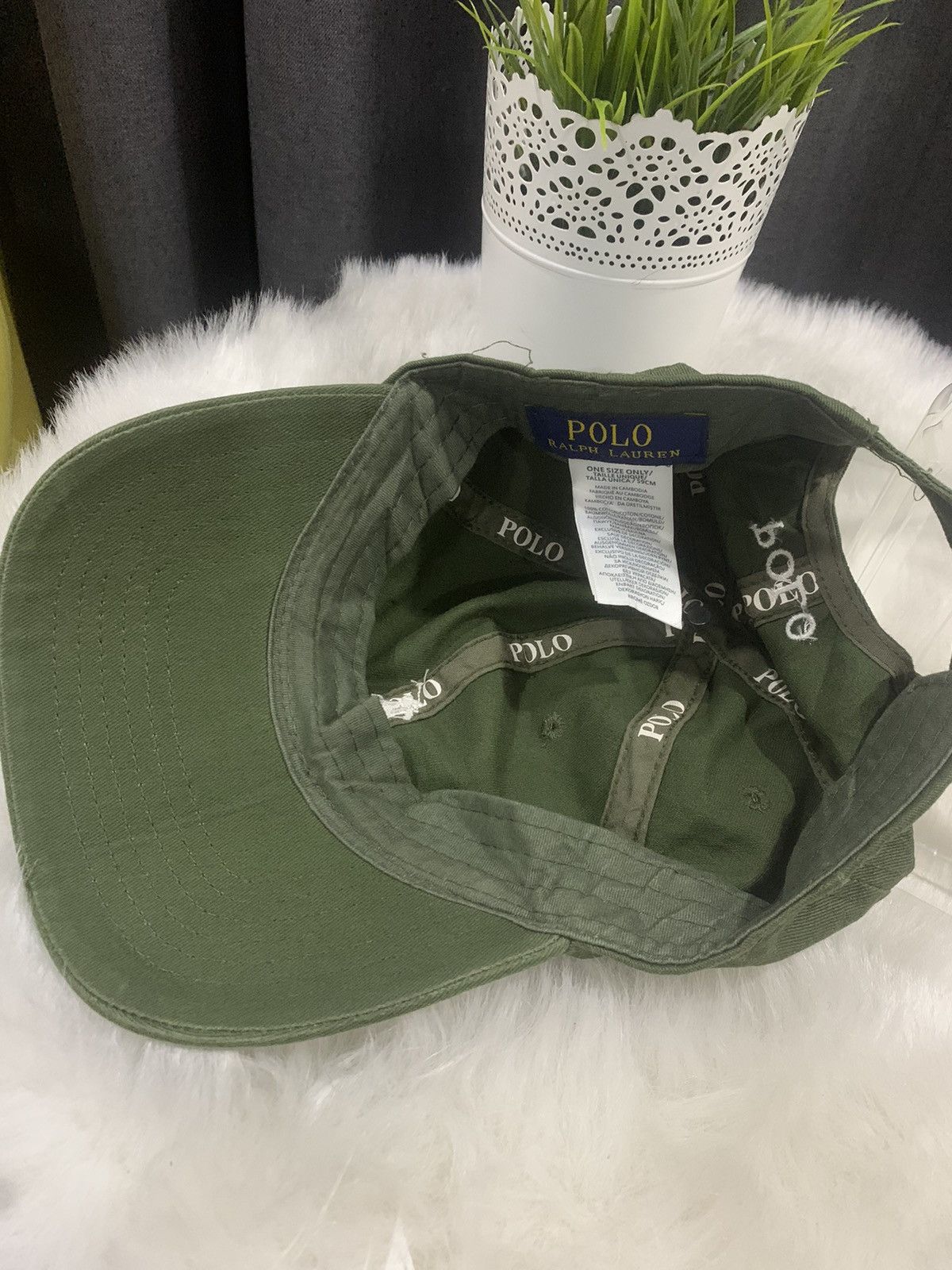 Polo Ralph Lauren RARE!! Caps Polo Ralph Laurent Small Pony Size ONE SIZE - 5 Thumbnail