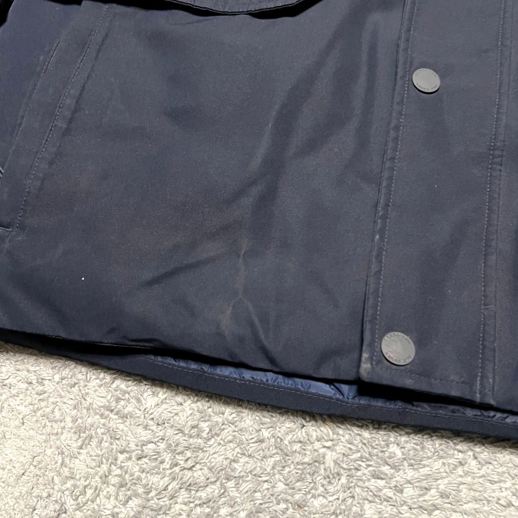 Lands' End Lands End Down Expedition Parka Coat Men Large Blue Winter Parka Faux Fur Hood Down Mens L Blue Jacket Size US L / EU 52-54 / 3 - 4 Thumbnail