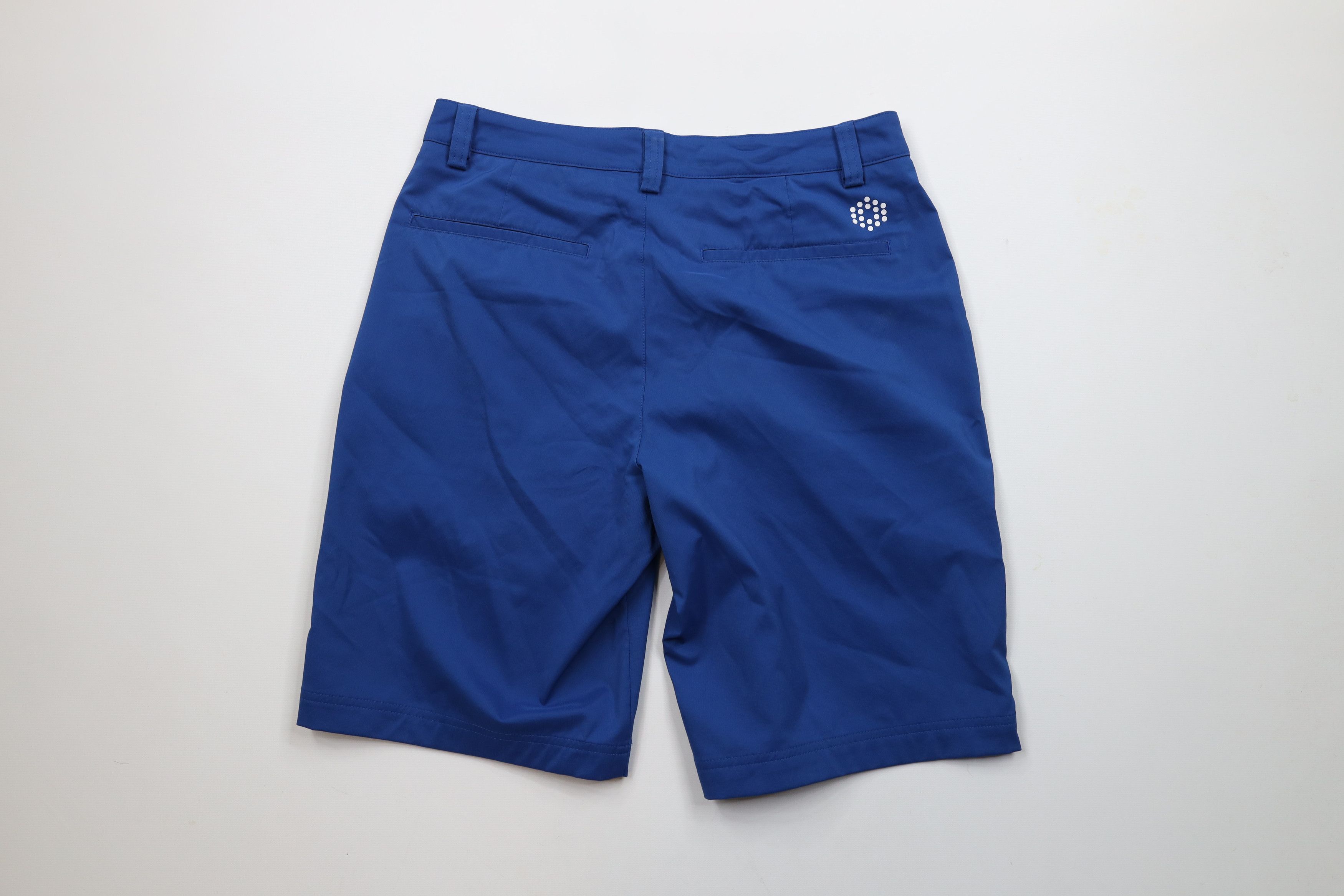 Puma × Vintage Puma Golf Cell Rickie Fowler Tech Golfing Chino Shorts Blue Size US 32 / EU 48 - 8 Thumbnail