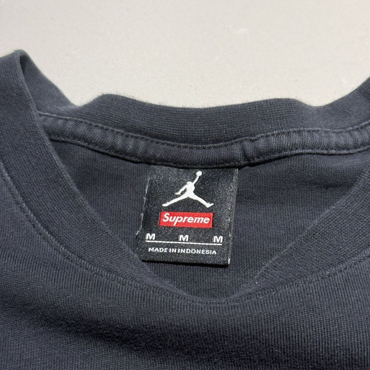 Jordan Brand × Supreme Jordan Supreme Black Shirt Size US M / EU 48-50 / 2 - 3 Thumbnail