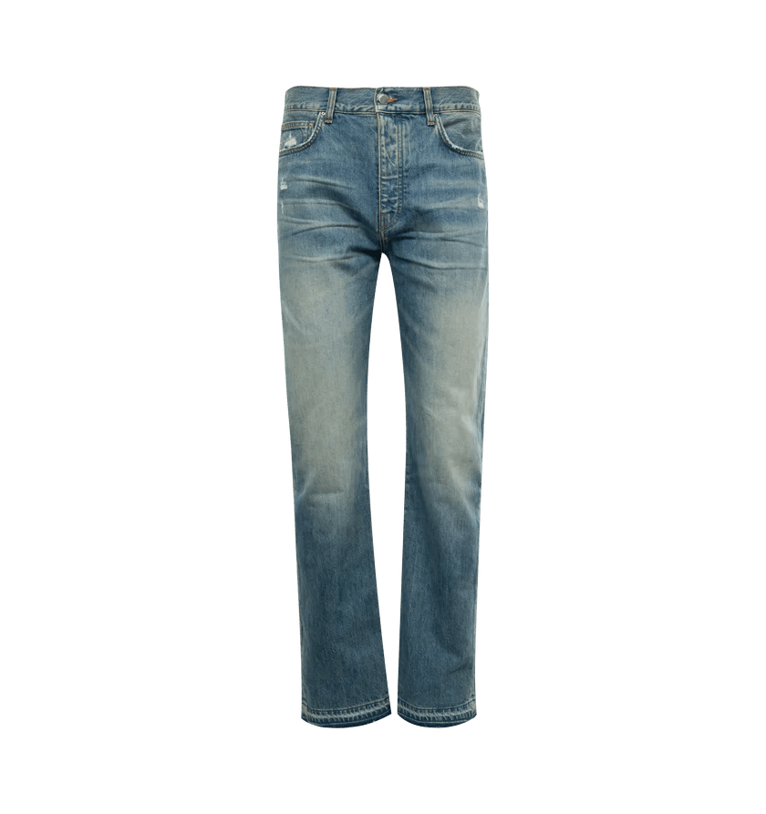 Amiri o1h1sh10525 Released Hem Straight Jean in Indigo/Blue Size US 32 / EU 48 - 1 Thumbnail