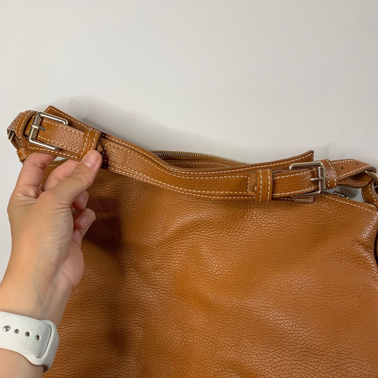 Dooney & Bourke Dooney & Bourke Brown Genuine Leather Handbags Size ONE SIZE - 15 Thumbnail