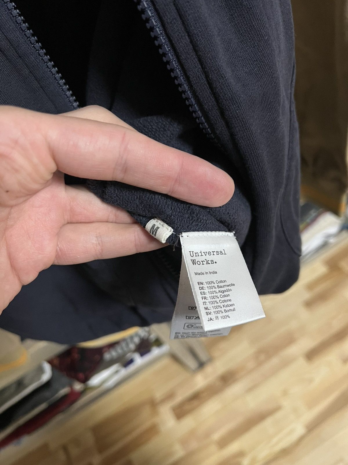 Universal Works Universal Works Full Zip Jacket Cotton Bomber Pullover Sz M Size US M / EU 48-50 / 2 - 5 Thumbnail