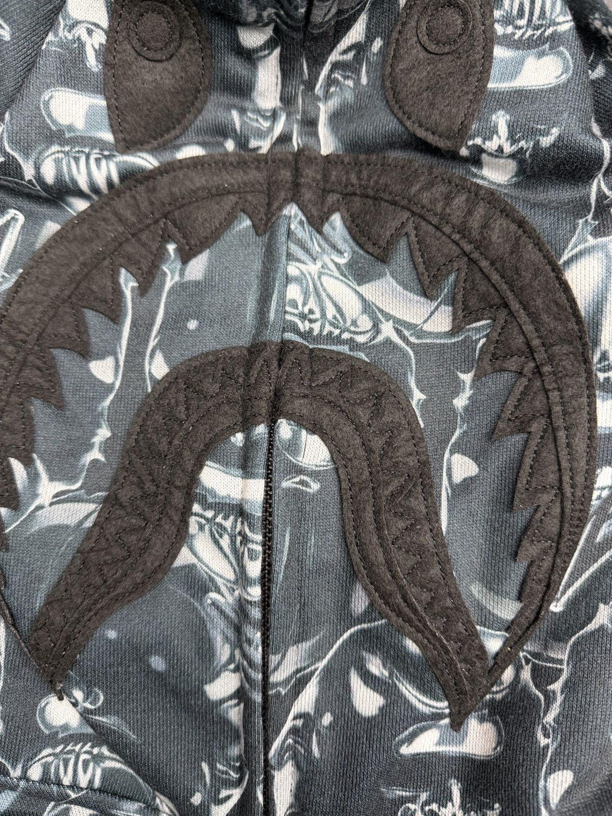 Bape Bape Ape Head Graffiti Shark Full Zip Hoodie Size US S / EU 44-46 / 1 - 3 Thumbnail