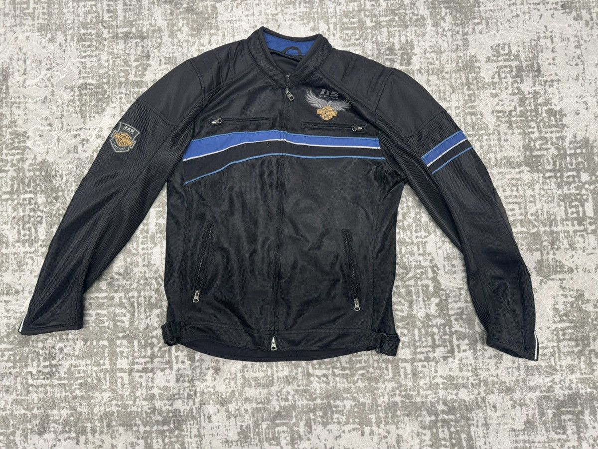 Harley Davidson MEN HARLEY DAVIDSON 115thANNIVERSARY MOTORCYCLE JACKET MEN L Size US L / EU 52-54 / 3 - 1 Thumbnail