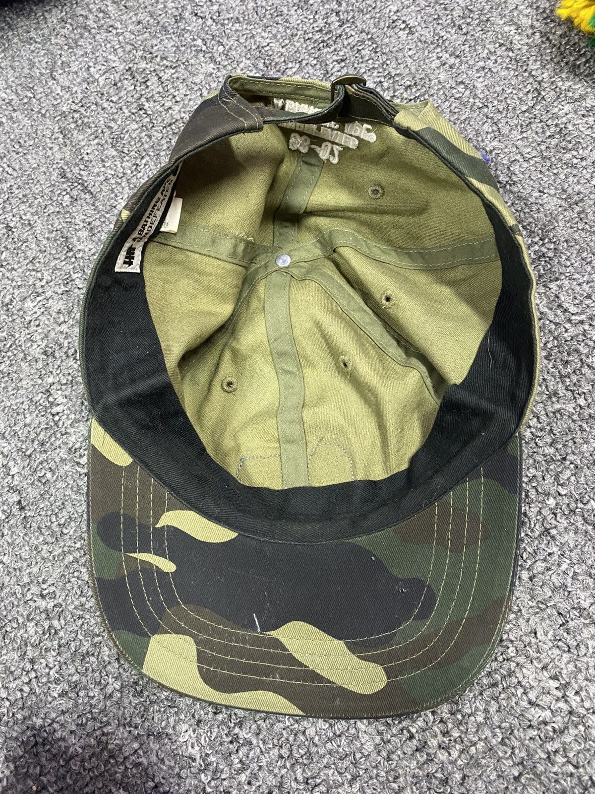 Bape Authentic BAPE x UNDEFEATED Camo 6-Panel Cap | A Bathing Ape Size ONE SIZE - 14 Thumbnail