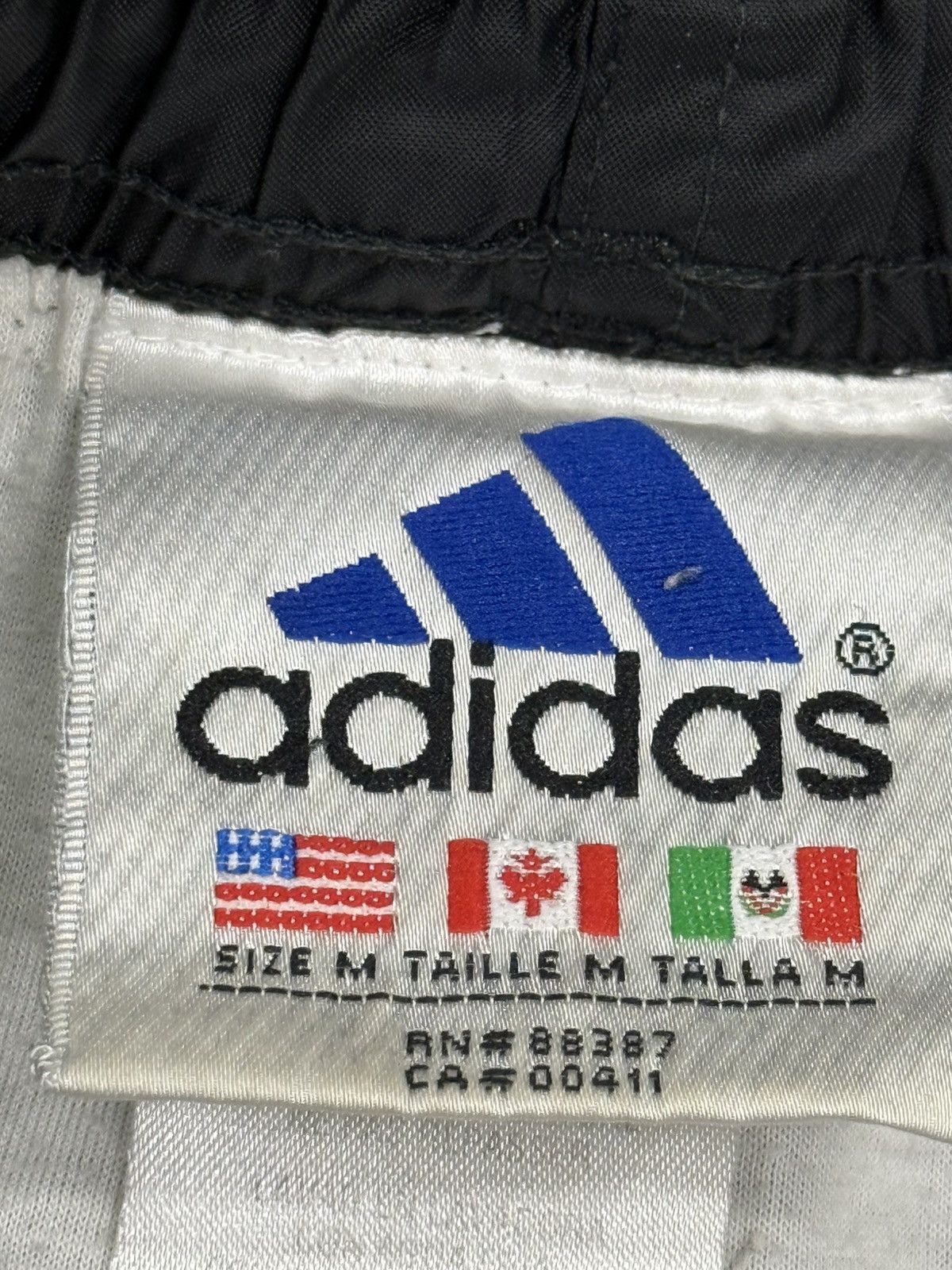 Adidas Vintage 90s Adidas 3 Stripe Track Pants Size US 32 / EU 48 - 4 Thumbnail