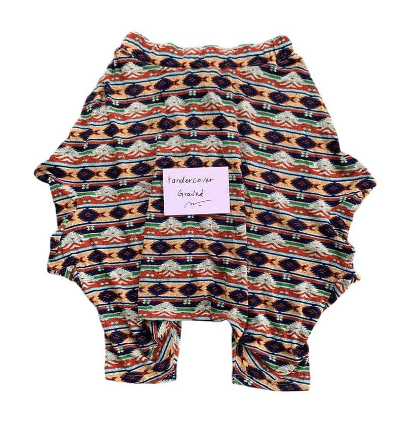 Issey Miyake Cozy Art Native Rare Design Mercibeaucoup Crop Pants Size US 32 / EU 48 - 2 Thumbnail
