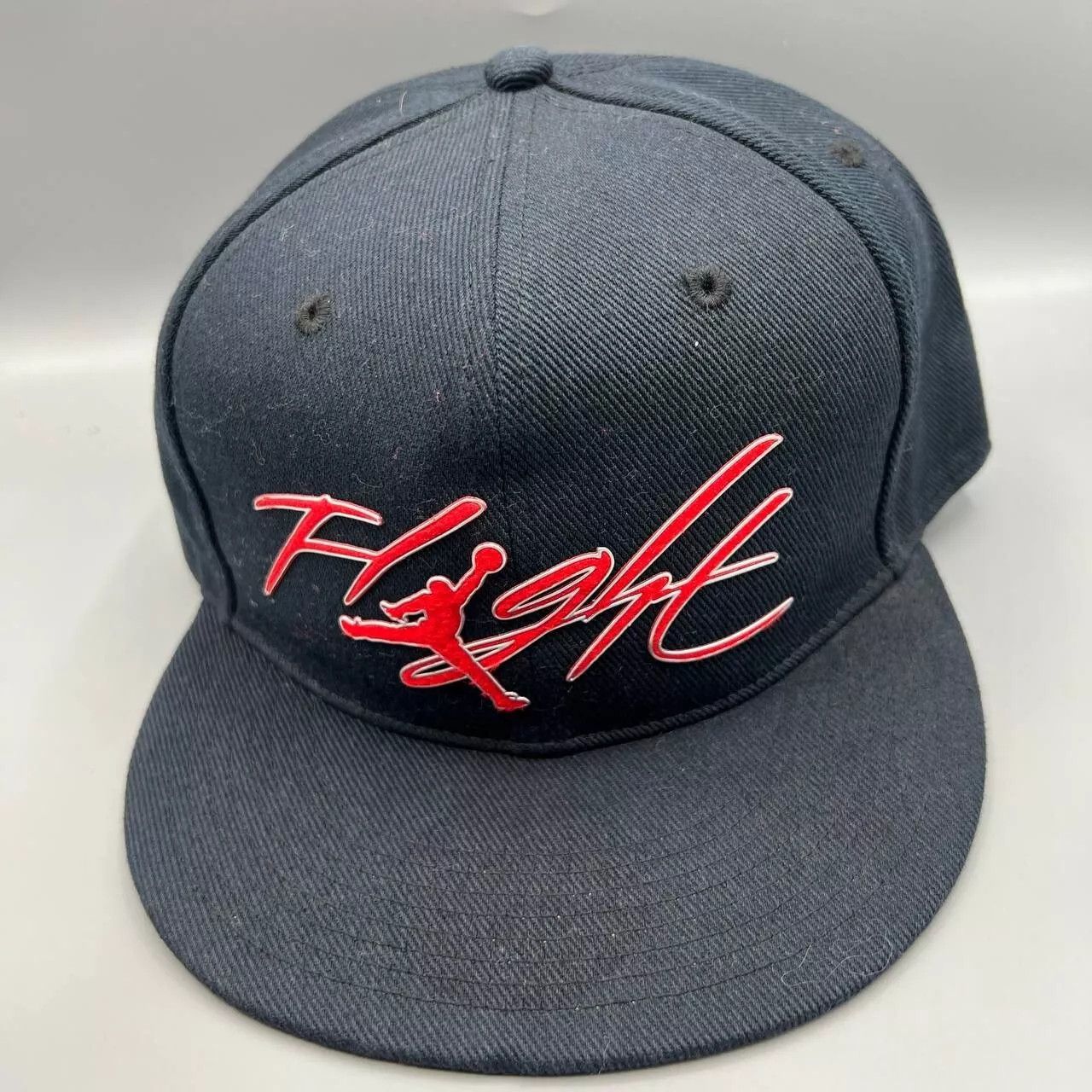 Air Jordan Flight Hat Men 1/4 Navy Blue Jumpman Fitted Cap