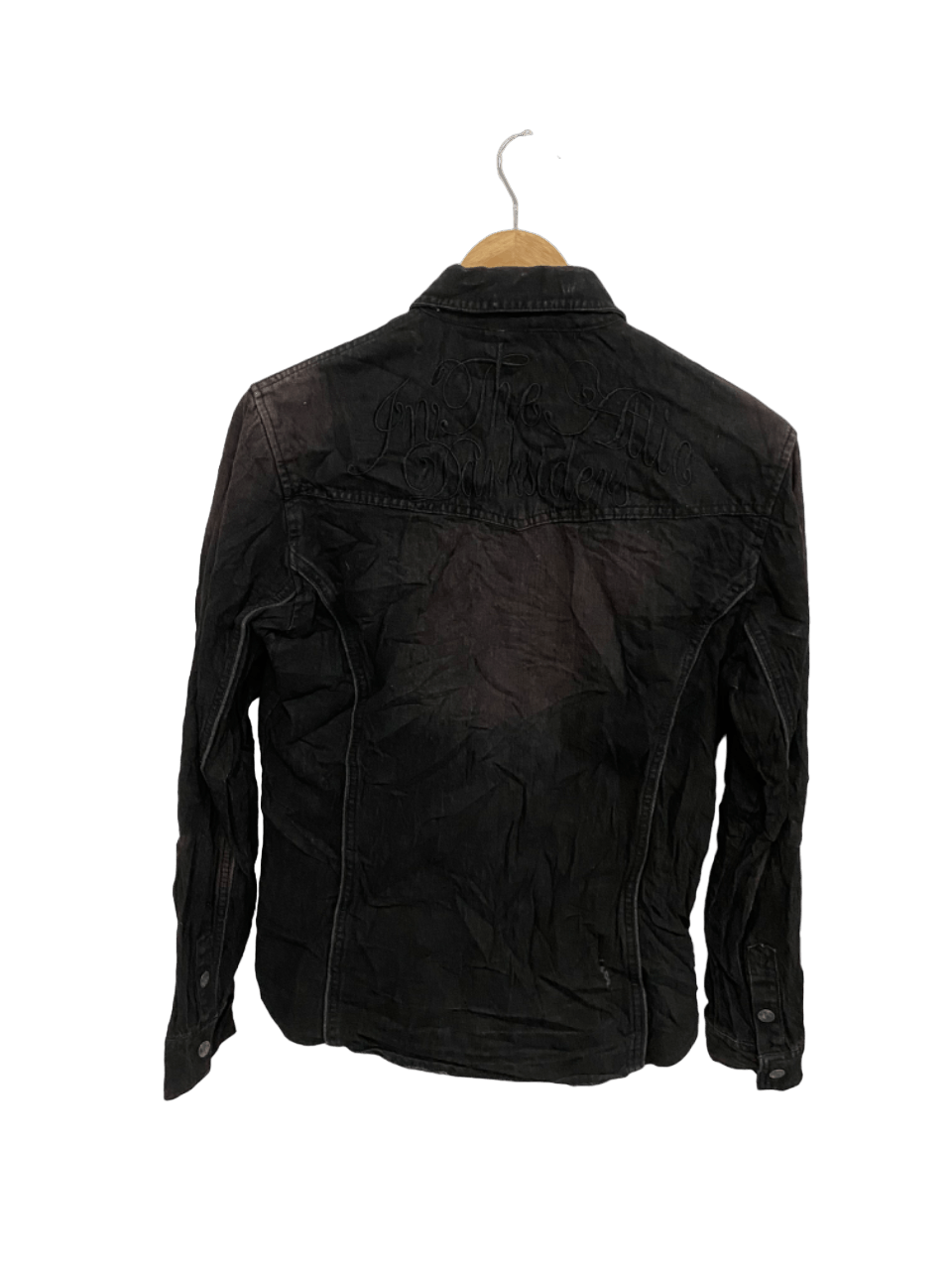 14th Addiction Sun Faded In The Attic Light Denim Jeans Shirt Size US L / EU 52-54 / 3 - 2 Thumbnail