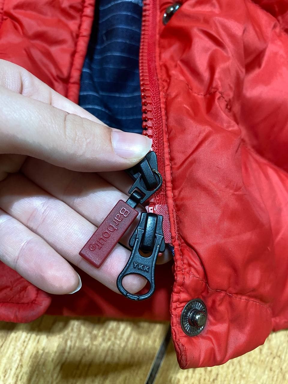 Barbour Barbour Vintage Red Luxury Jacket Y2K Streetwear Size L / US 10 / IT 46 - 18 Thumbnail