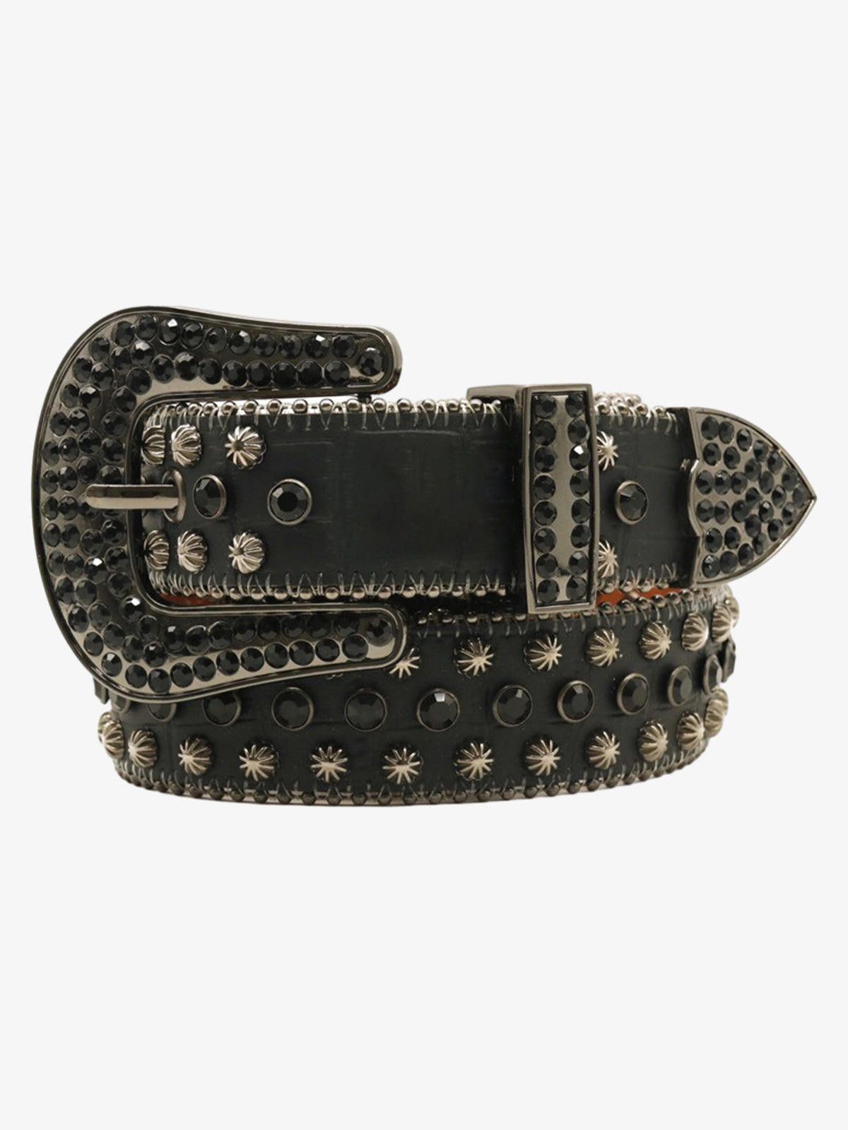 Jewelry Street Rhinestone Studded Belt Size ONE SIZE - 2 Thumbnail