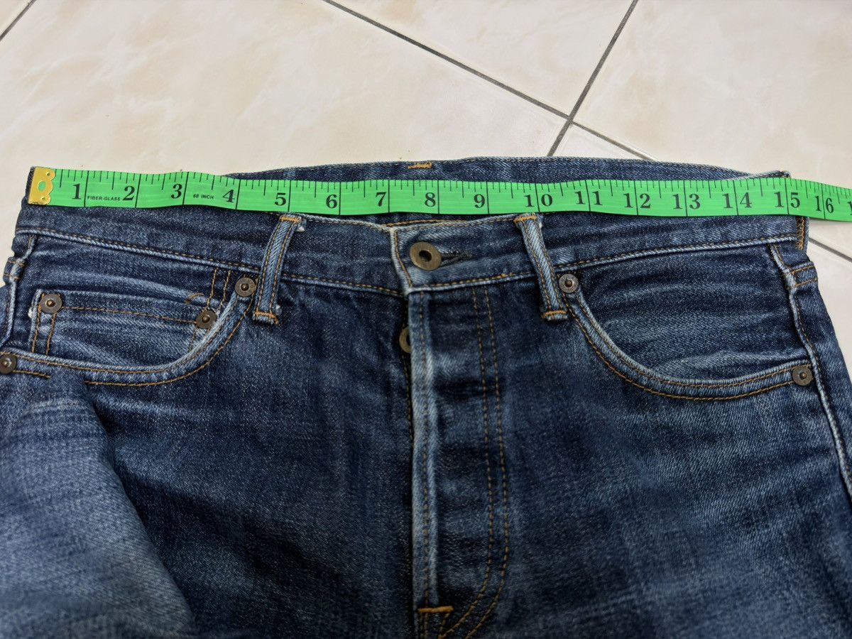 Japan Blue Japan Blue Jeans Selvedge Slim Fit Washed Whiskered Jeans Size US 29 - 17 Thumbnail