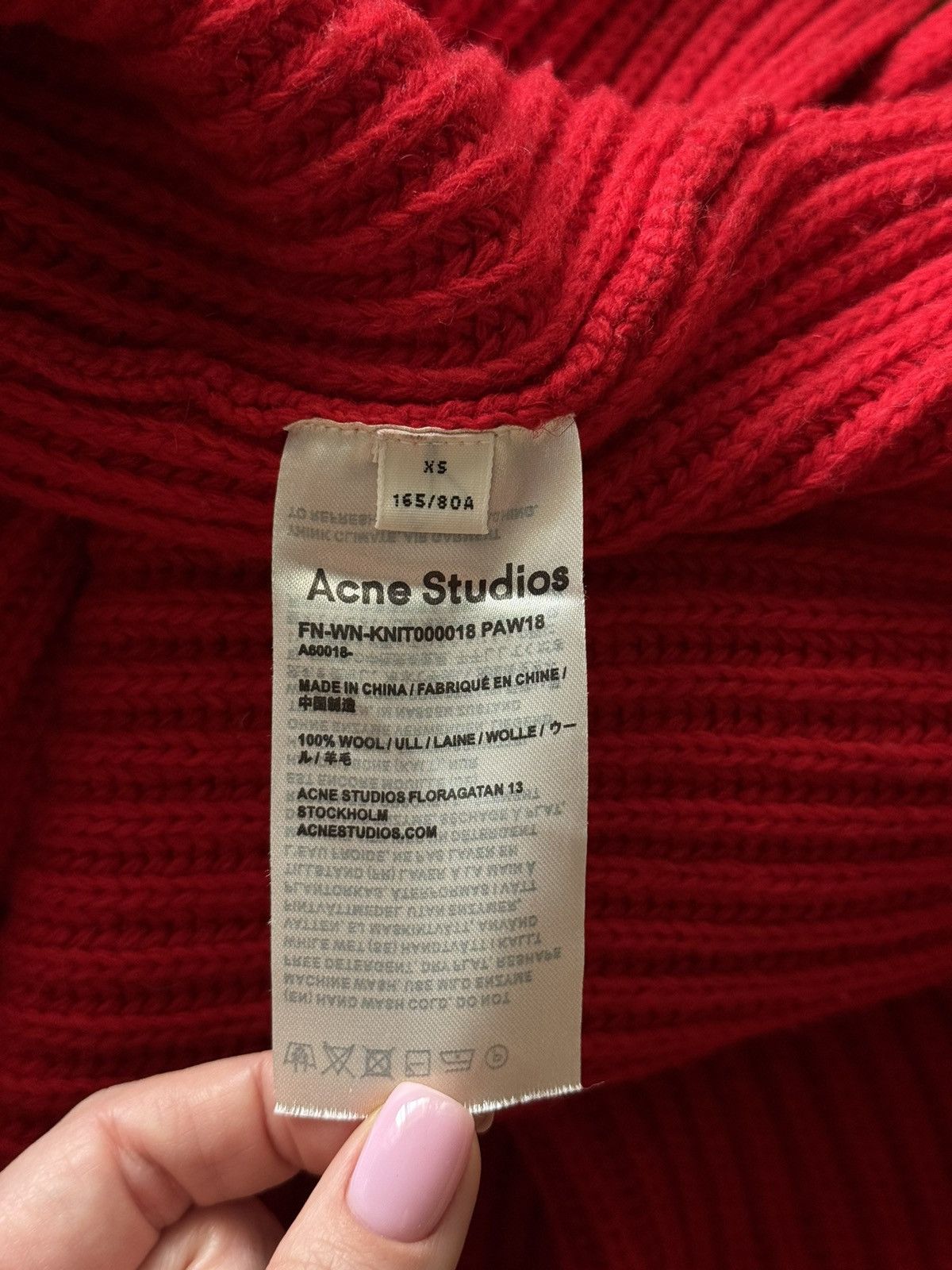 Acne Studios Acne Studios 100% wool ribbed oversized sweater tunic Size XS / US 0-2 / IT 36-38 - 5 Thumbnail