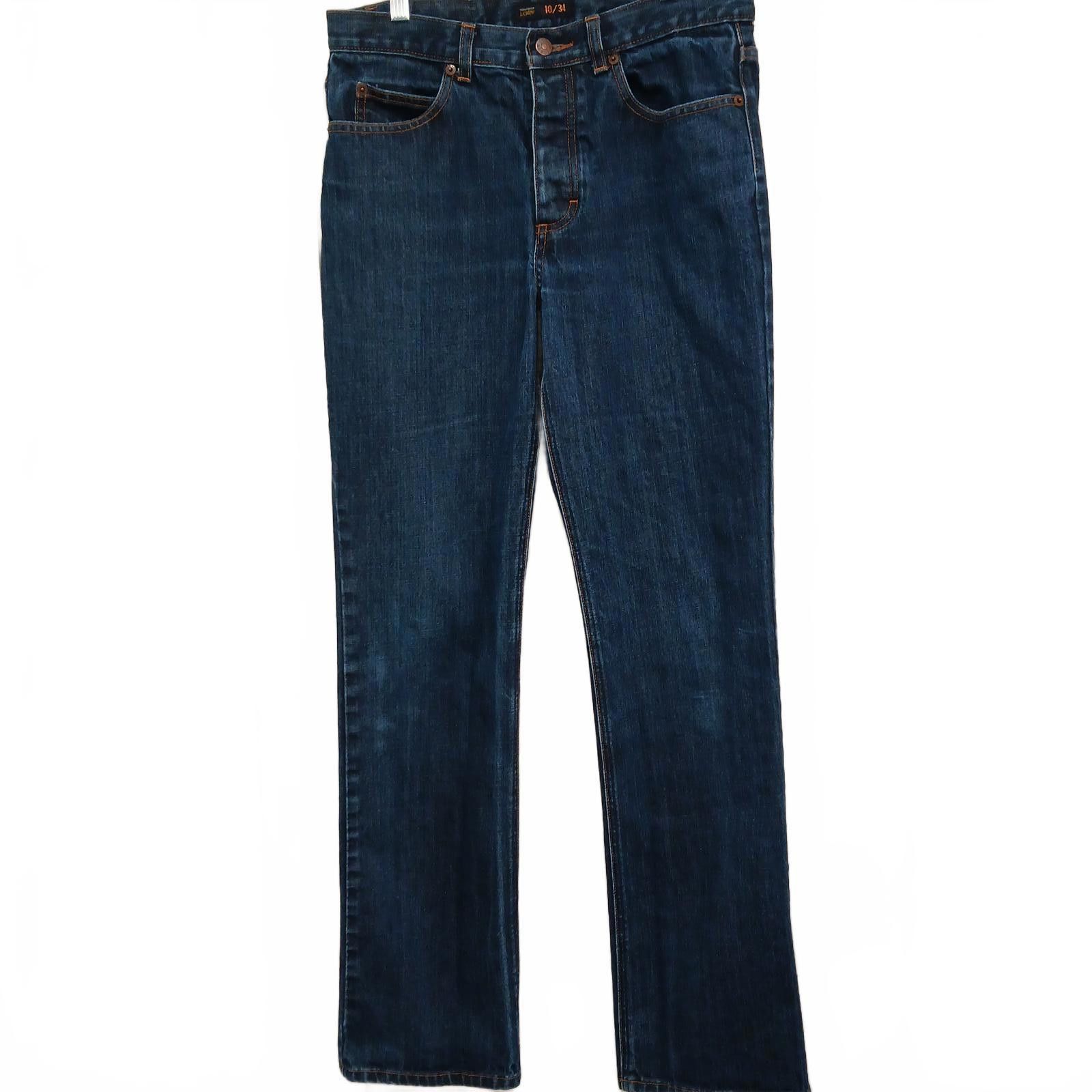 J.Crew J. Crew Classic Dark Wash Jeans Women's 10/34 Size 32" / US 10 / IT 46 - 1 Thumbnail
