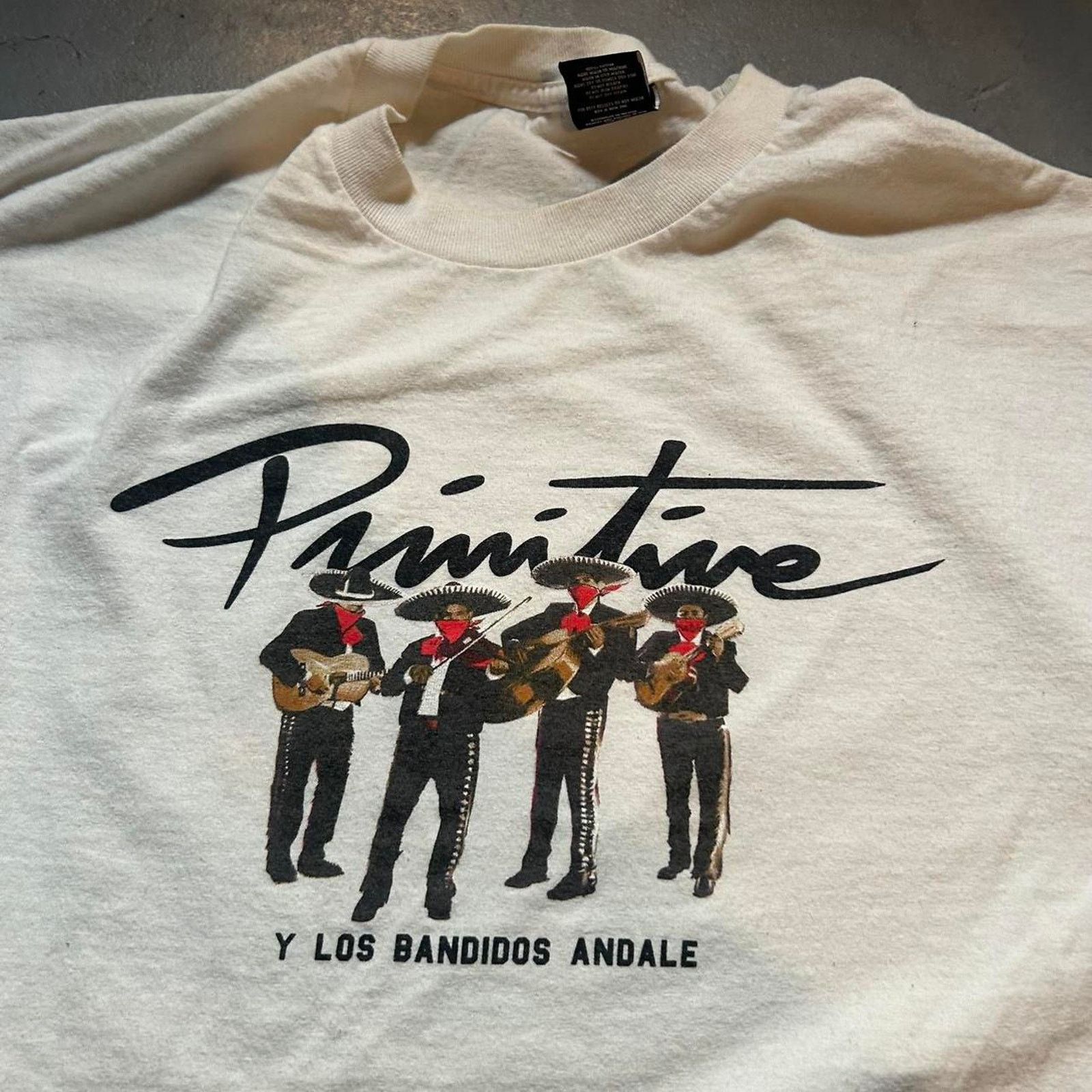 Primitive White primitive skateboards tee shirt Size US L / EU 52-54 / 3 - 3 Thumbnail