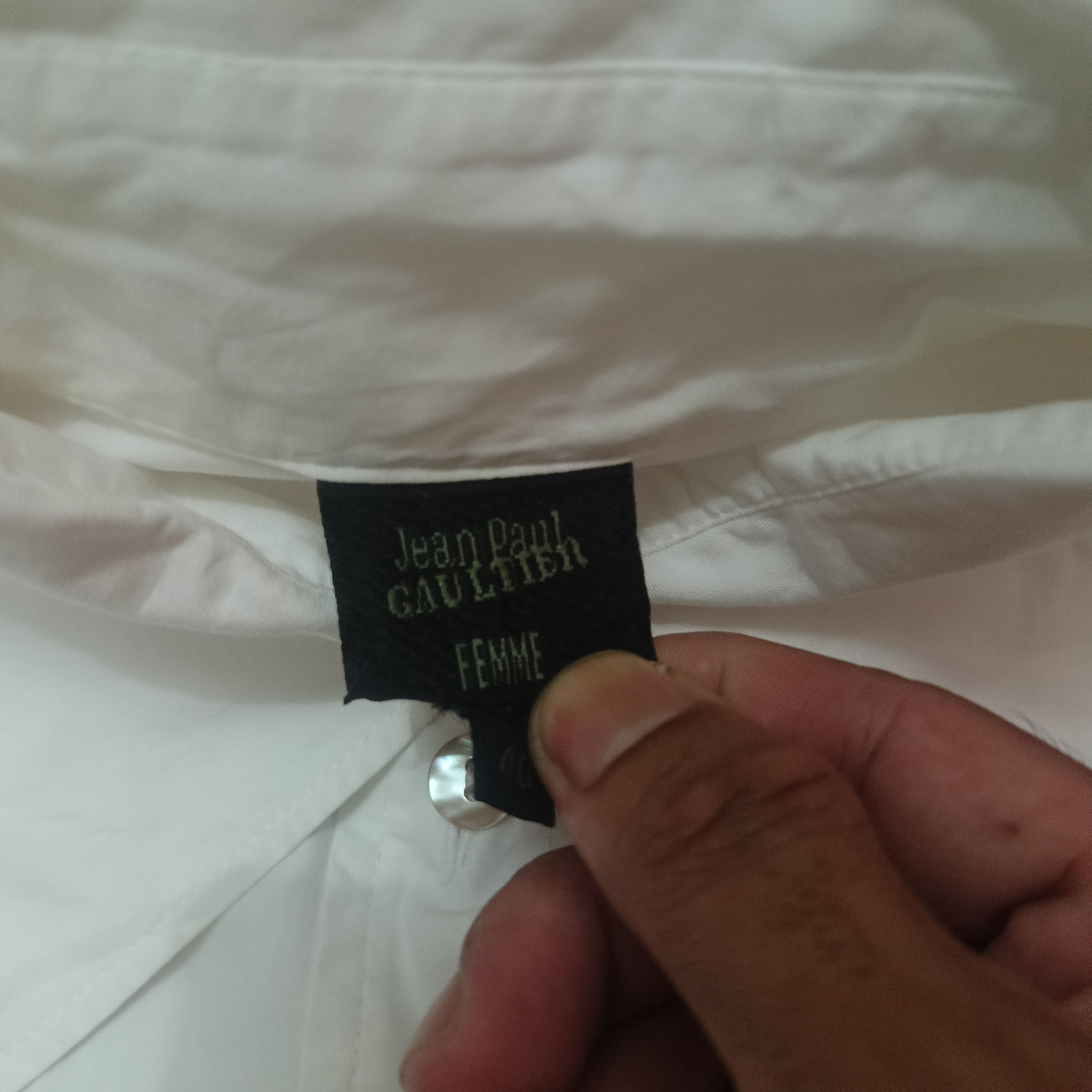 Jean Paul Gaultier Jean Paul Gaultier Formal Shirt Button Up Size S / US 4 / IT 40 - 4 Thumbnail