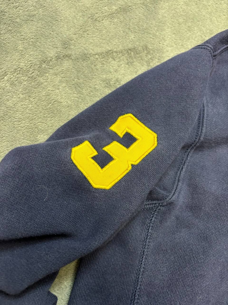 Polo Ralph Lauren × Ralph Lauren × Vintage Vintage 90s Polo Ralph Lauren New York club hoodie Size US M / EU 48-50 / 2 - 3 Thumbnail