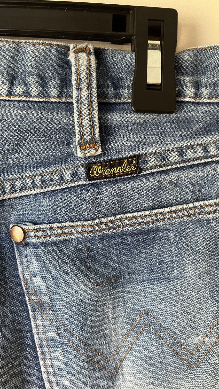 Wrangler Made In USA 80s Wrangler Cowboy Cuts 13MWZ Size US 32 / EU 48 - 3 Thumbnail