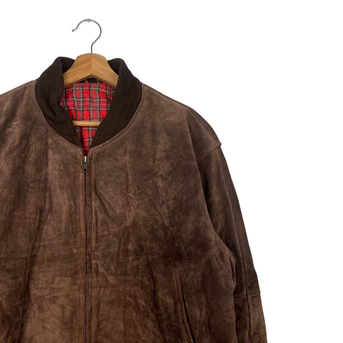 Leather Spy project suede leather bomber jacket Size US M / EU 48-50 / 2 - 5 Thumbnail