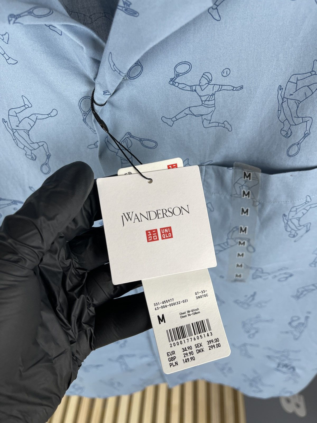 JW Anderson × Uniqlo J.W. Anderson x Uniqlo tennis pattern shirt sleeve shirt Size US M / EU 48-50 / 2 - 10 Thumbnail