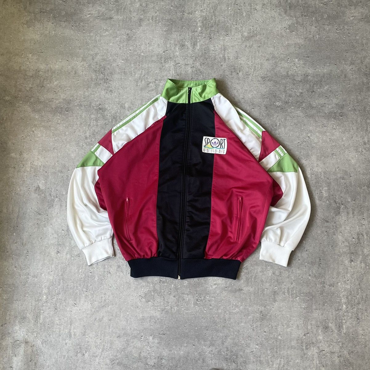 Vintage 90s Adidas Sport Track Jacket