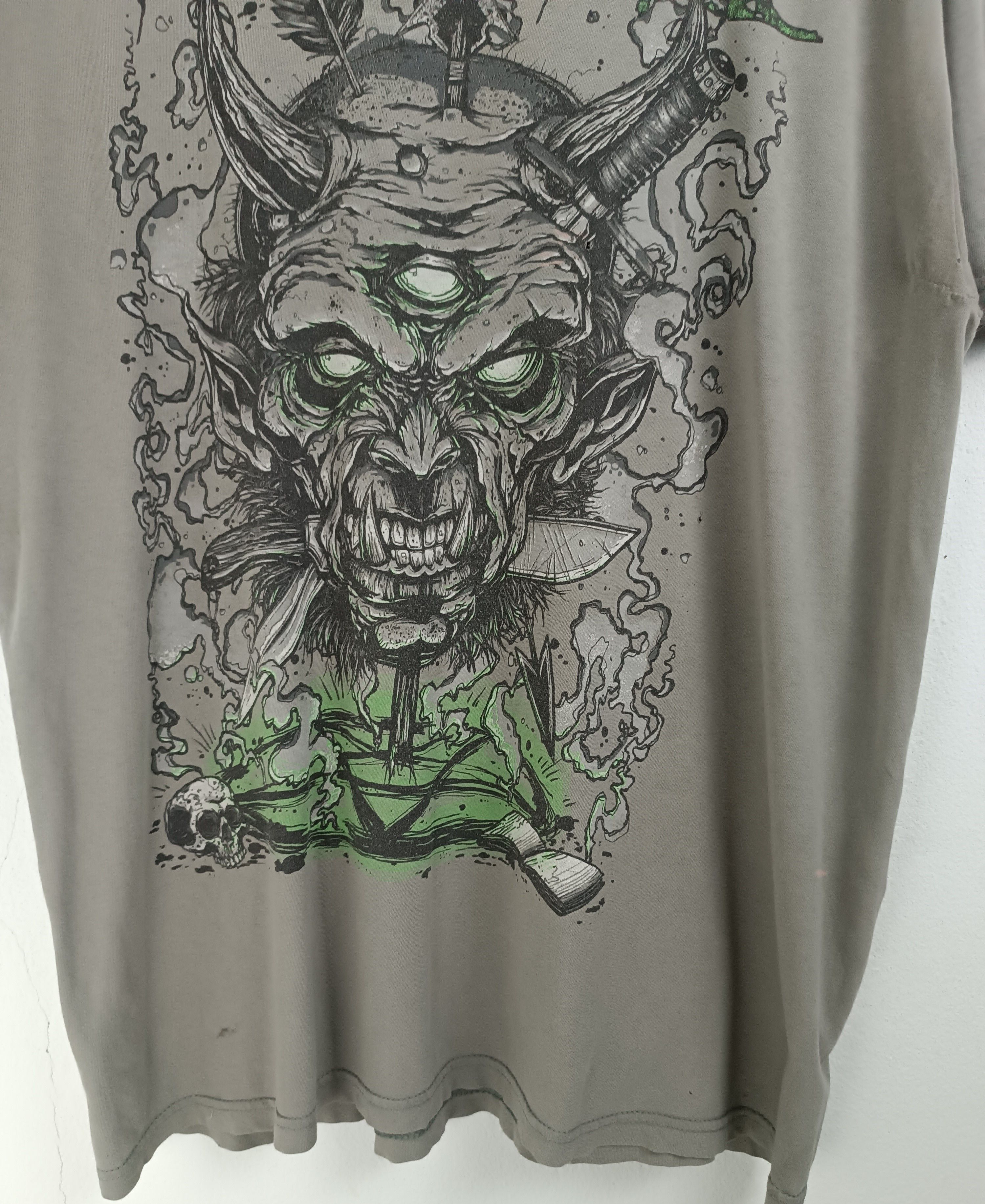 Band Tees THRASHED FADED VINTAGE Y2K WHITECHAPEL METAL lorna acacia Size US XL / EU 56 / 4 - 8 Thumbnail