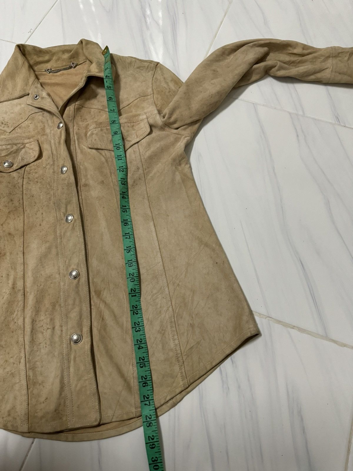 Gucci Gucci suede leather jacket size 40 Size S / US 4 / IT 40 - 16 Thumbnail