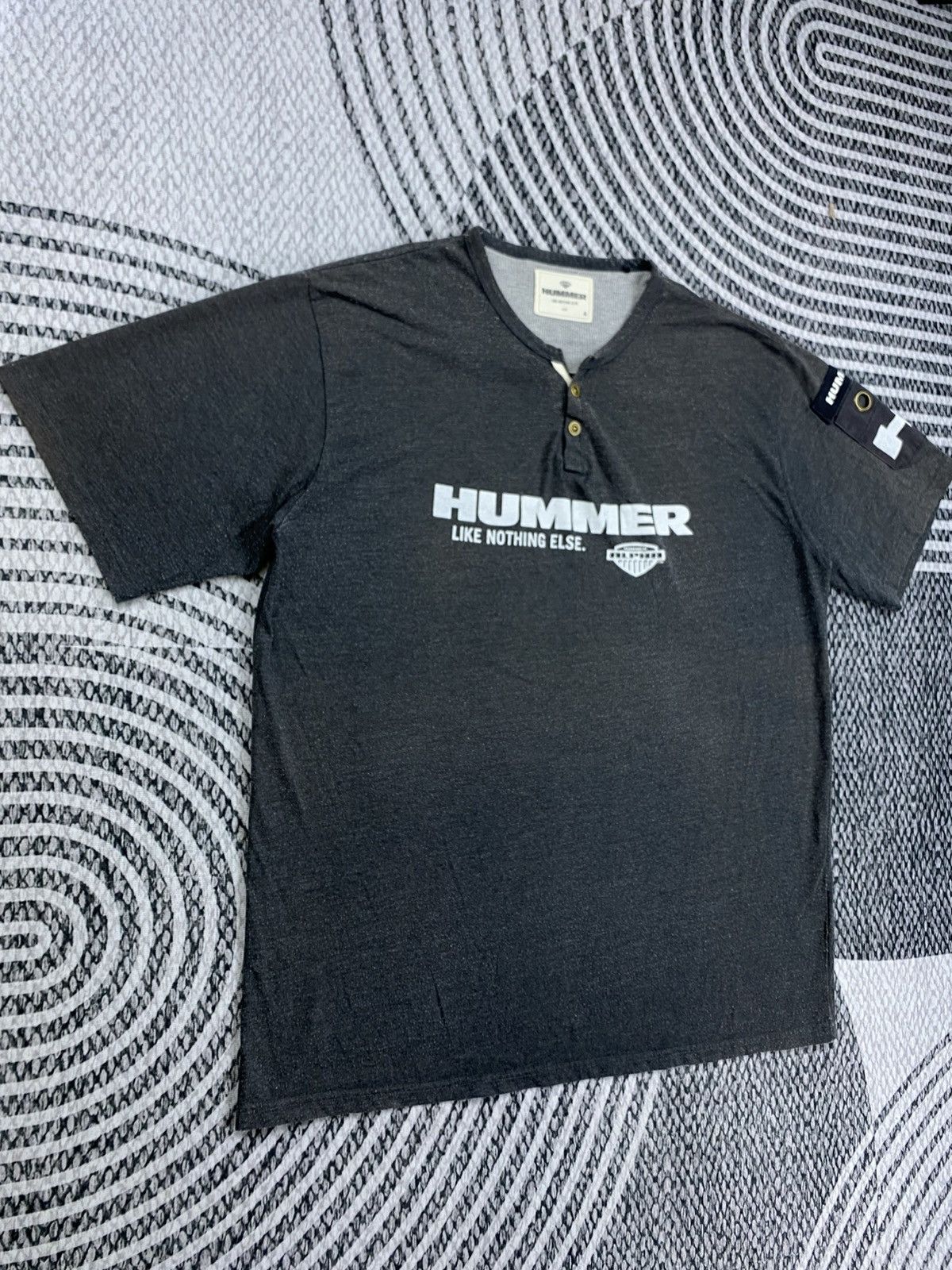 Other Vintage Hummer Motorsport Back Hit Embroidered T-Shirt Size US XL / EU 56 / 4 - 3 Thumbnail