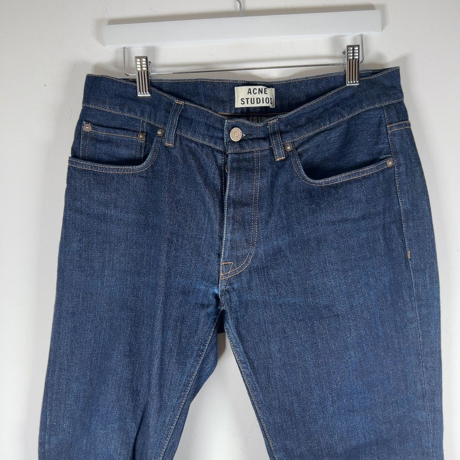 Acne Studios Acne Studios Straight Fit Denim Jeans Size US 33 - 4 Thumbnail