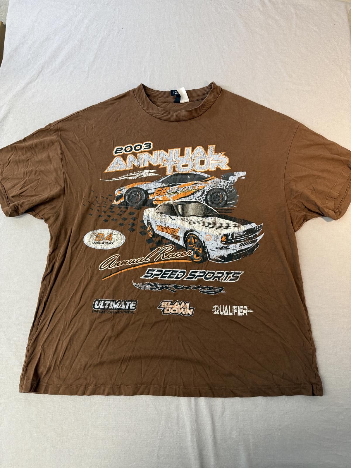 Divided H&M Race Car Tshirt Faded Vintage Stock Car Dodge Challenger Size US S / EU 44-46 / 1 - 1 Thumbnail