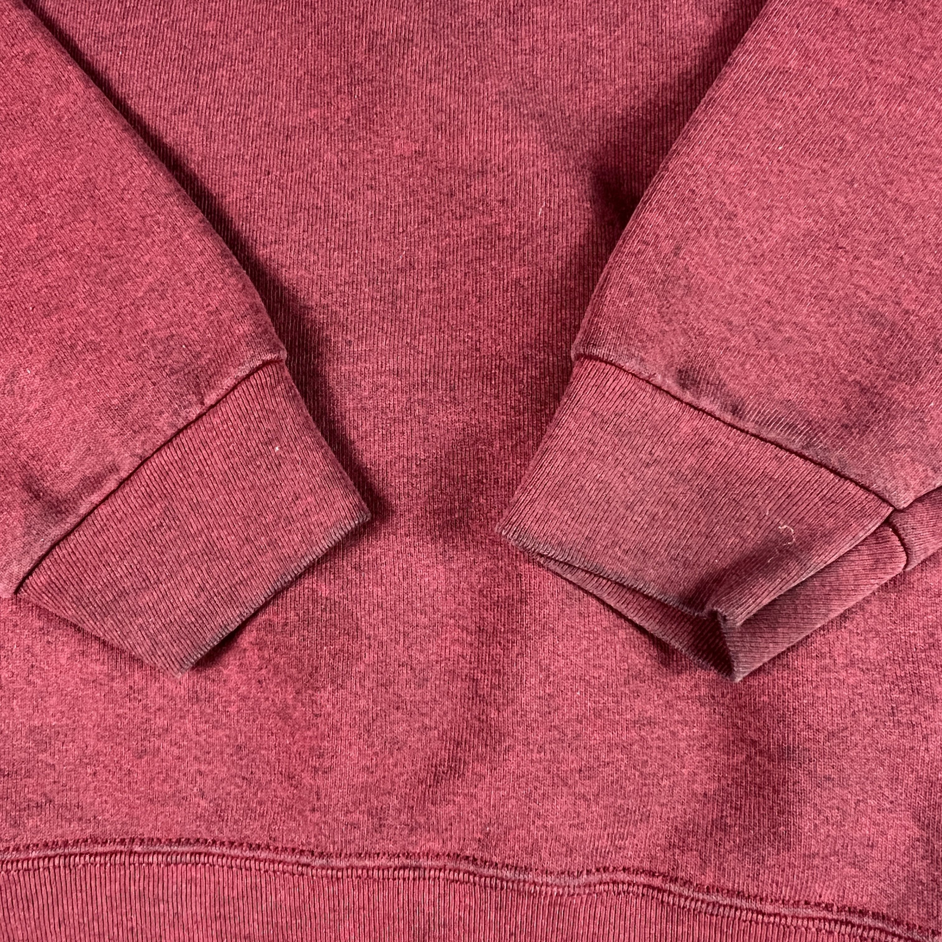 Tommy Hilfiger VTG 90s Tommy Hilfiger Sweatshirt Adult Red Faded Crewneck Size US M / EU 48-50 / 2 - 5 Thumbnail