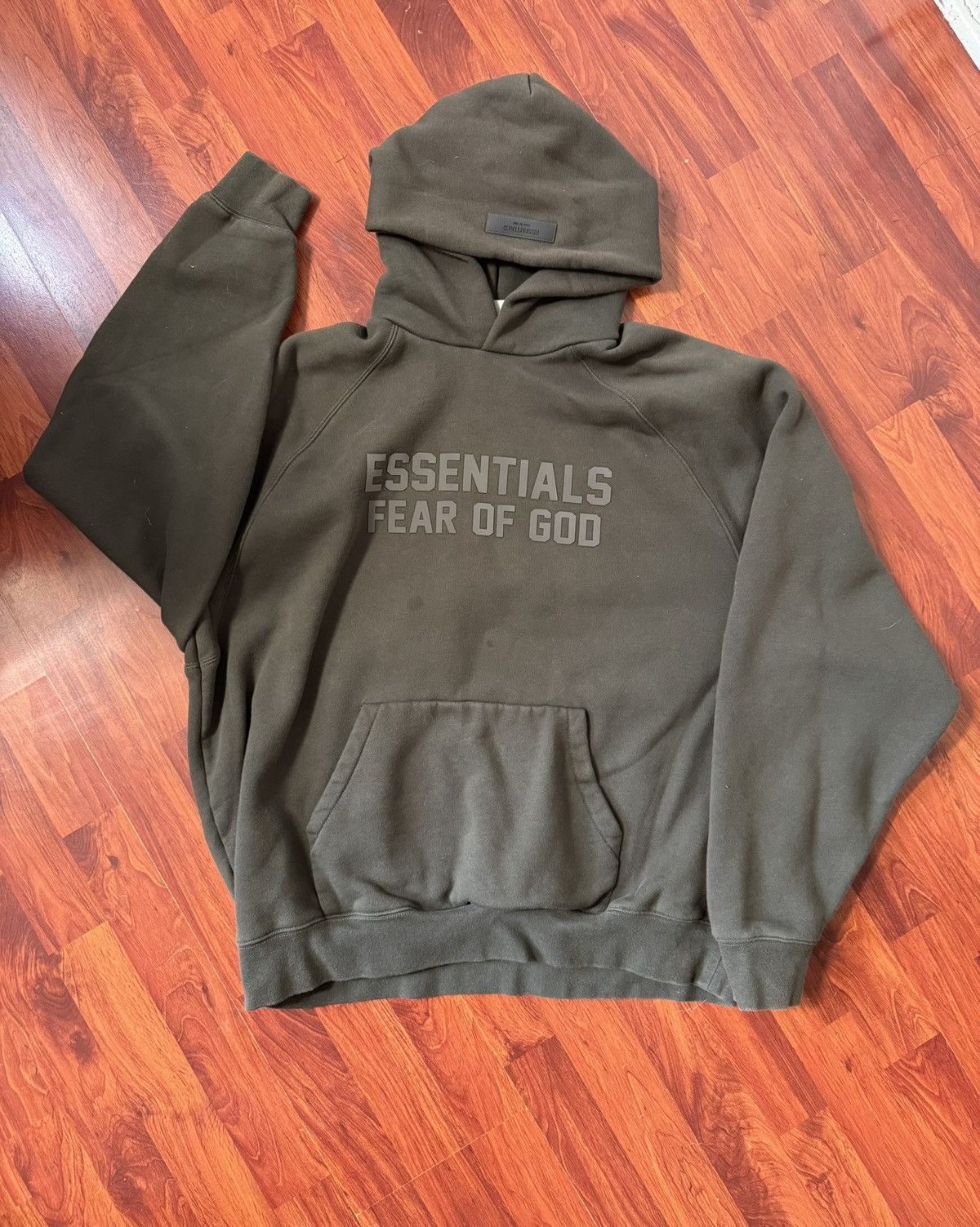 Fear Of God Essentials Wood Hoodie