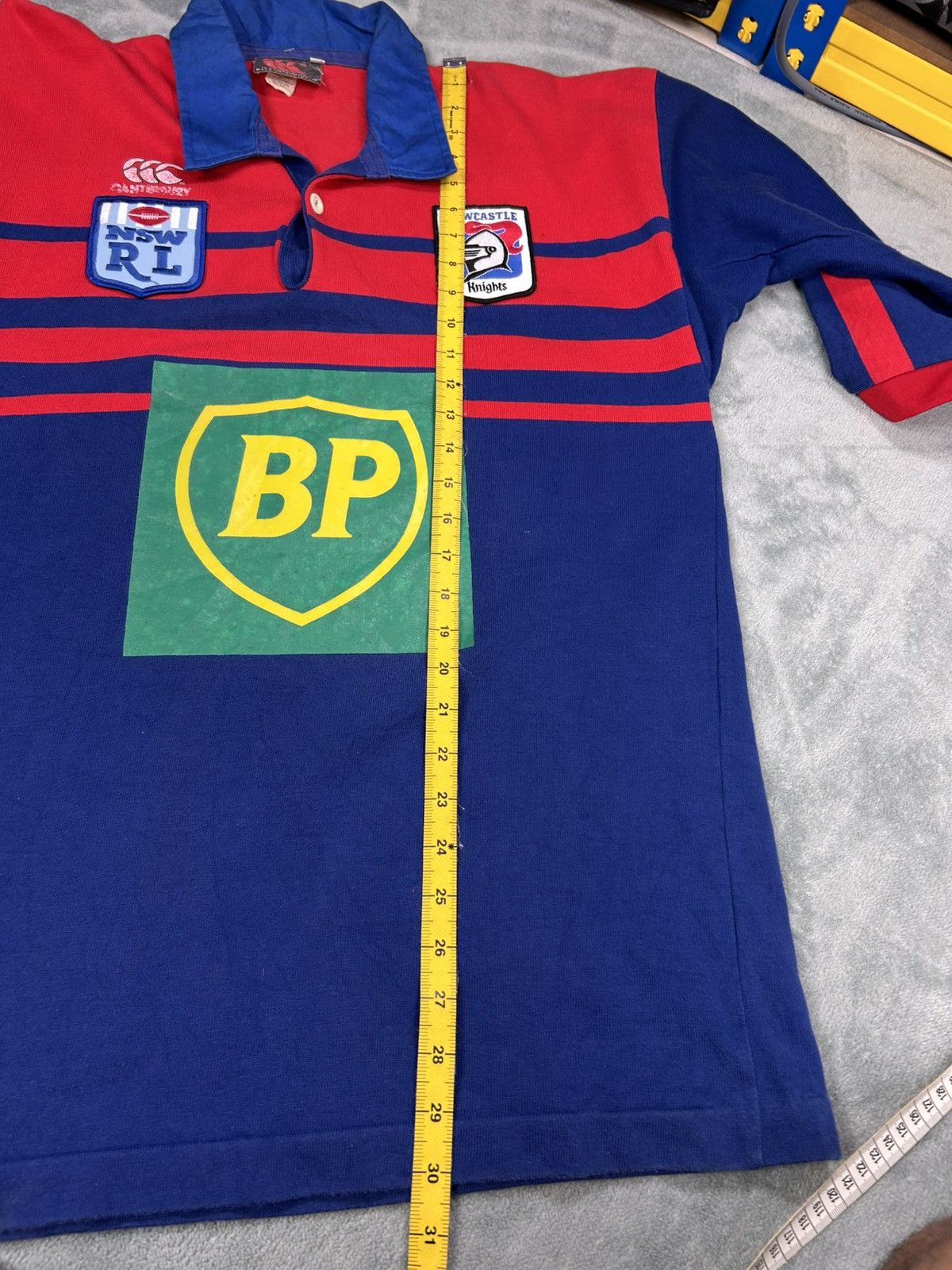Canterbury of New Zealand Vintage Canterbury 1992 Newcastle Knight Rugby Shirt Size US L / EU 52-54 / 3 - 12 Thumbnail