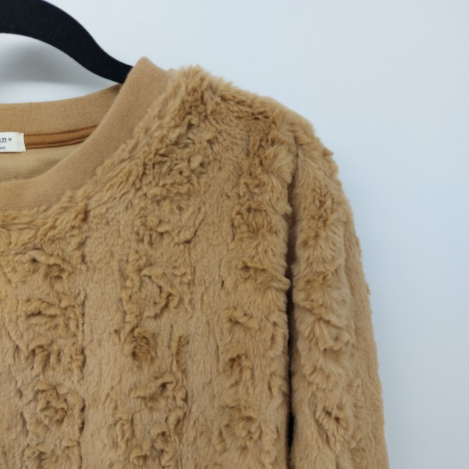 dylan Dylan Faux Fur Pullover Sweater Brown Women Sz M Size M / US 6-8 / IT 42-44 - 8 Thumbnail