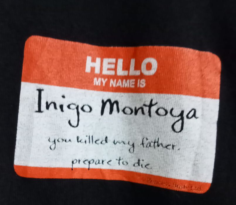 Movie inigo montoya t shirt grailed