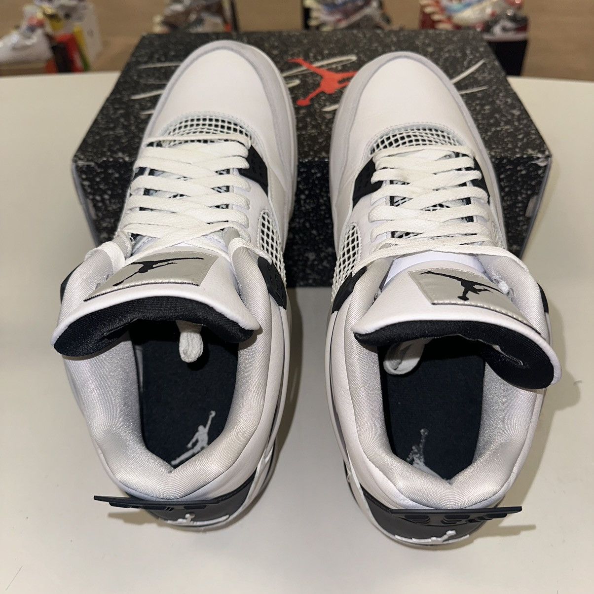 Jordan Brand × Nike Size 14 - Jordan 4 Retro Mid Military Black Size US 14 / EU 47 - 3 Thumbnail