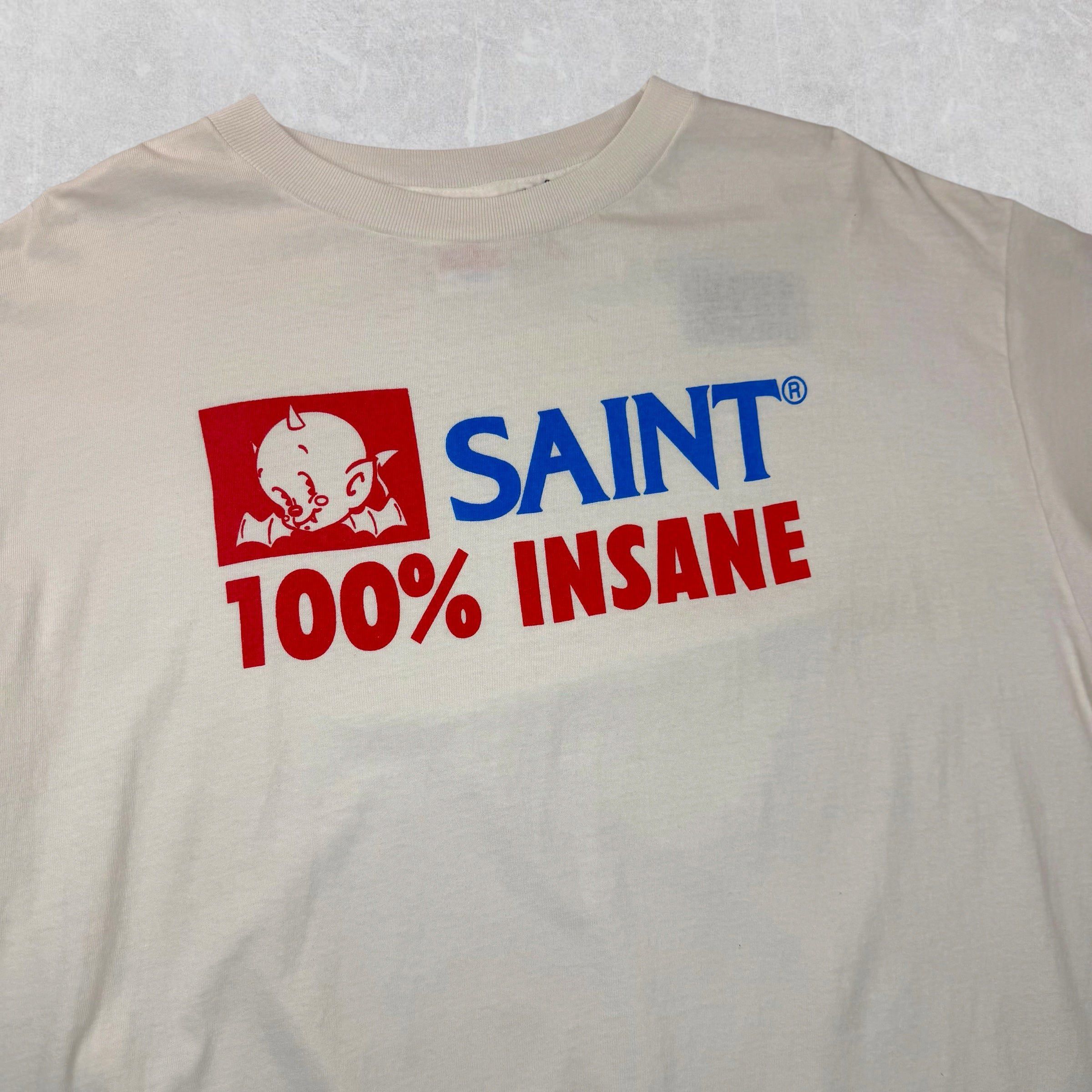 Saint Michael Saint Michael 100% Insane Tee XXL Size US XXL / EU 58 / 5 - 2 Thumbnail