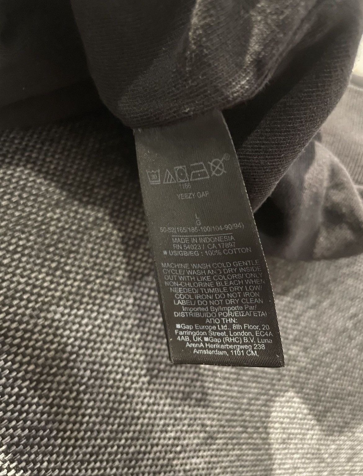 Gap × Kanye West yzy gap by balenciaga hoodie Size US L / EU 52-54 / 3 - 4 Thumbnail
