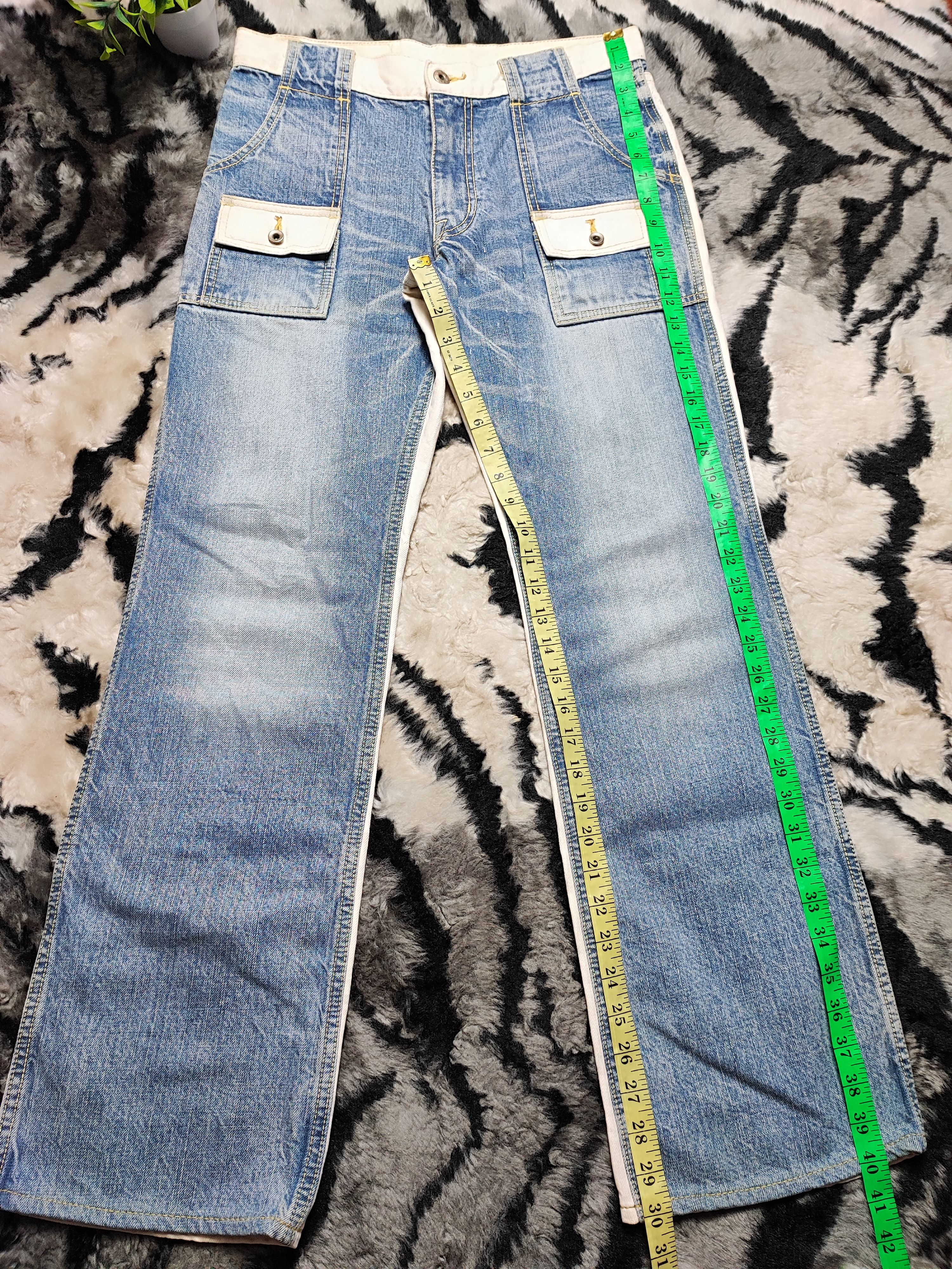 Japanese Brand High Rock Bushpant Jeans Cotton Flare Boot Cut Size US 30 / EU 46 - 3 Thumbnail