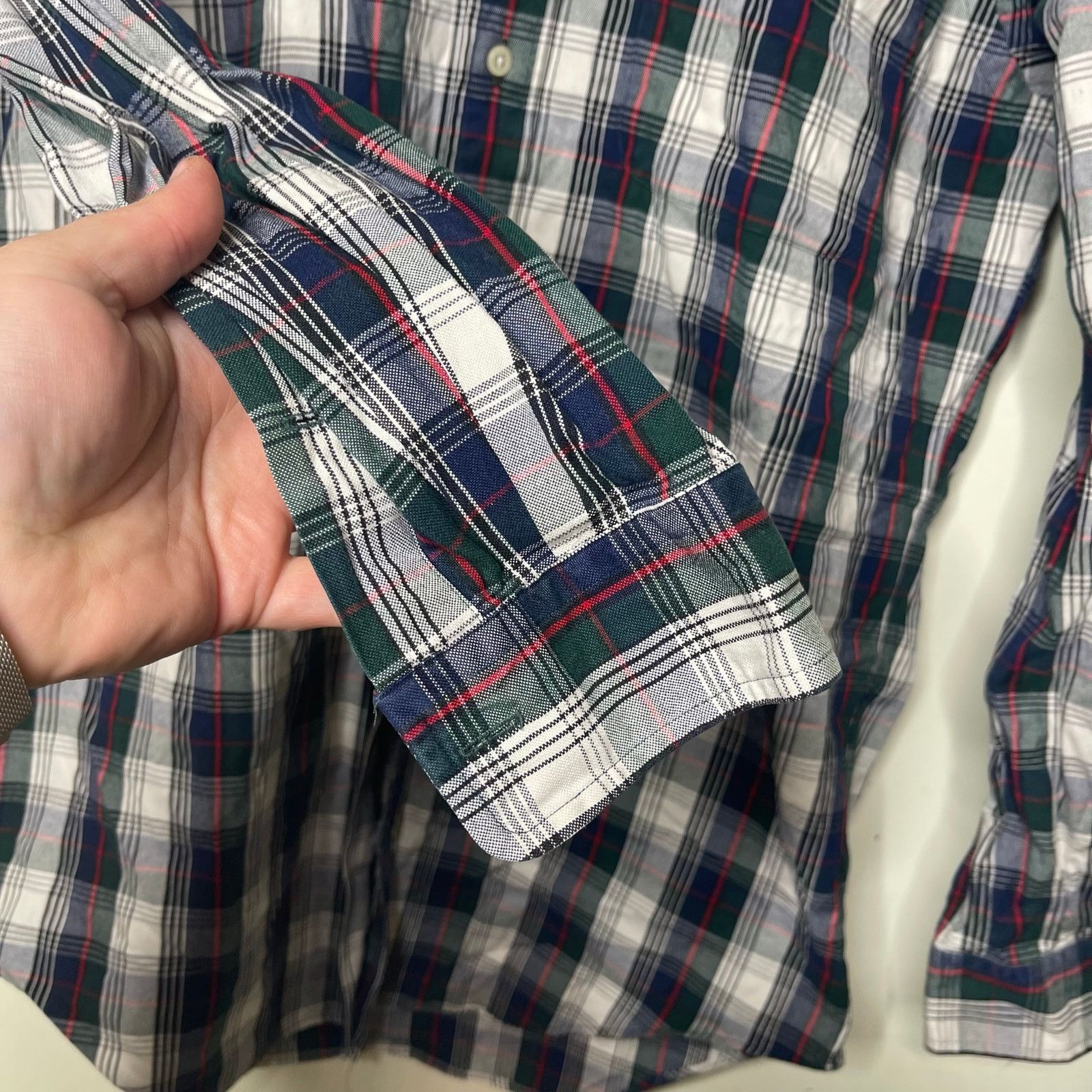 Ralph Lauren Ralph Lauren vintage Blaine green plaid cotton shirt sz S Size US S / EU 44-46 / 1 - 4 Thumbnail