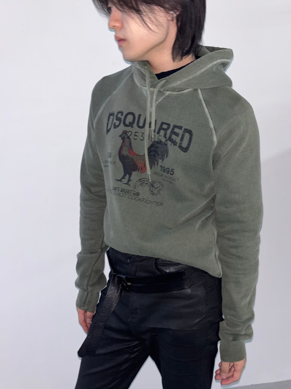 Dsquared2 DSquared Vintage Graffiti Hoodie Size US M / EU 48-50 / 2 - 1 Thumbnail