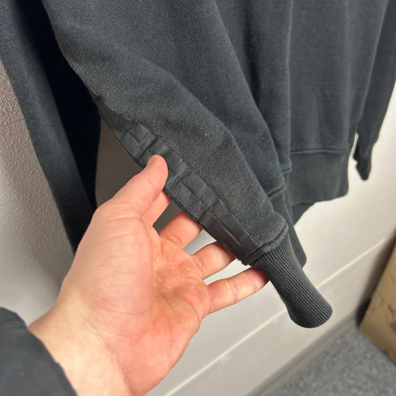 Allsaints Designer Allsaints Basic Black Streetwear japan sweatshirt Size US M / EU 48-50 / 2 - 6 Thumbnail